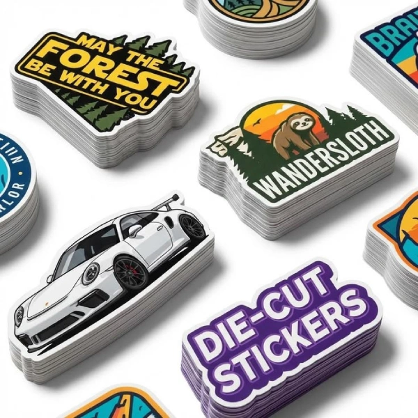 Custom Die-Cut Stickers