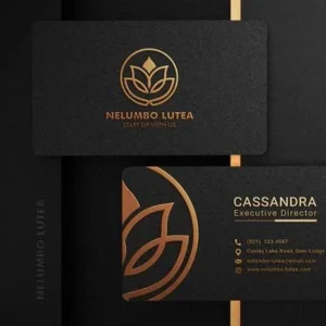 Foil Business Cards
