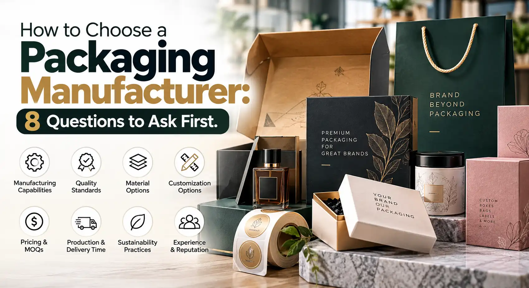 how to choose package manufacturer